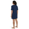 thumbnail image 3 of Jockey Women's Plus Size Everyday Essentials Cotton Short Sleeve Sleepshirt, 3 of 4