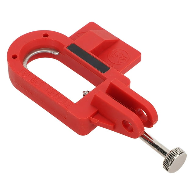 Circuit Breaker Lockout Device, Insulated Improved Safety Nylon PA Prevent Misoperation Lockout Tagout Breaker Lock for Electrical Equipment