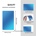 thumbnail image 2 of 220 Pcs Laser Engraving Blanks, Colorful Aluminum Business Card Blanks Multipurpose Metal Business Card Blanks, 2 of 4