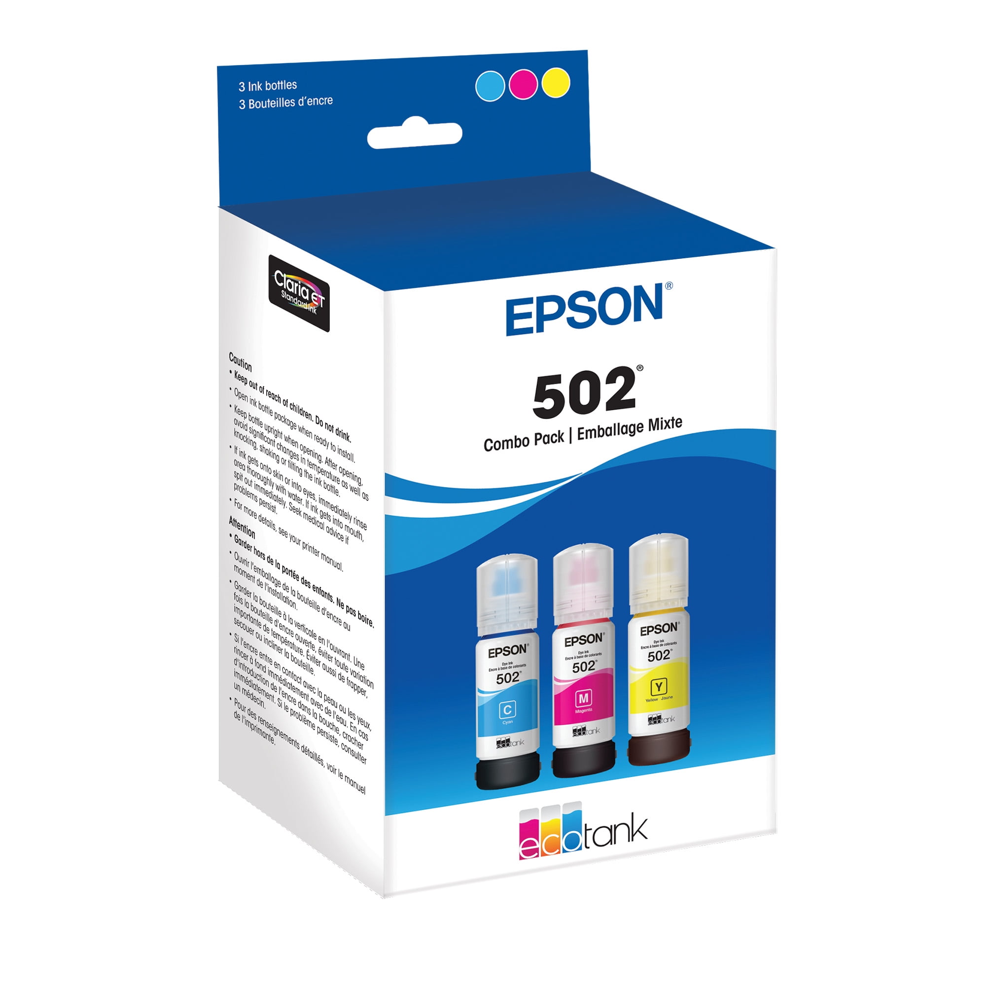 Epson EcoTank Pro Dye Color Combo Ink Bottle, ET-5800, ET-5850, ET