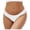 White, variant on ZQUUVOU Women's Thong Swim Bottoms Low Rise Cheeky Beach Bikini Briefs Quick Dry Comfortable Summer Beach Bikini Bottoms Sky Blue