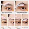 thumbnail image 6 of Curved Eyebrow Trimmer Eyebrow Scissors With Comb Eyebrow Hair Scissors K Zaq, 6 of 8