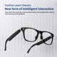thumbnail image 3 of E13 Gafas Inteligentes InaláMbricas Bluetooth 5.0 con Auriculares Llamadas Manos MúSica FotografíA,Negro C, 3 of 5