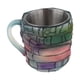 thumbnail image 4 of Taza de resina con forma de libro pintado en 3D, ligera, para decoración del hogar Estilo B, 4 of 9