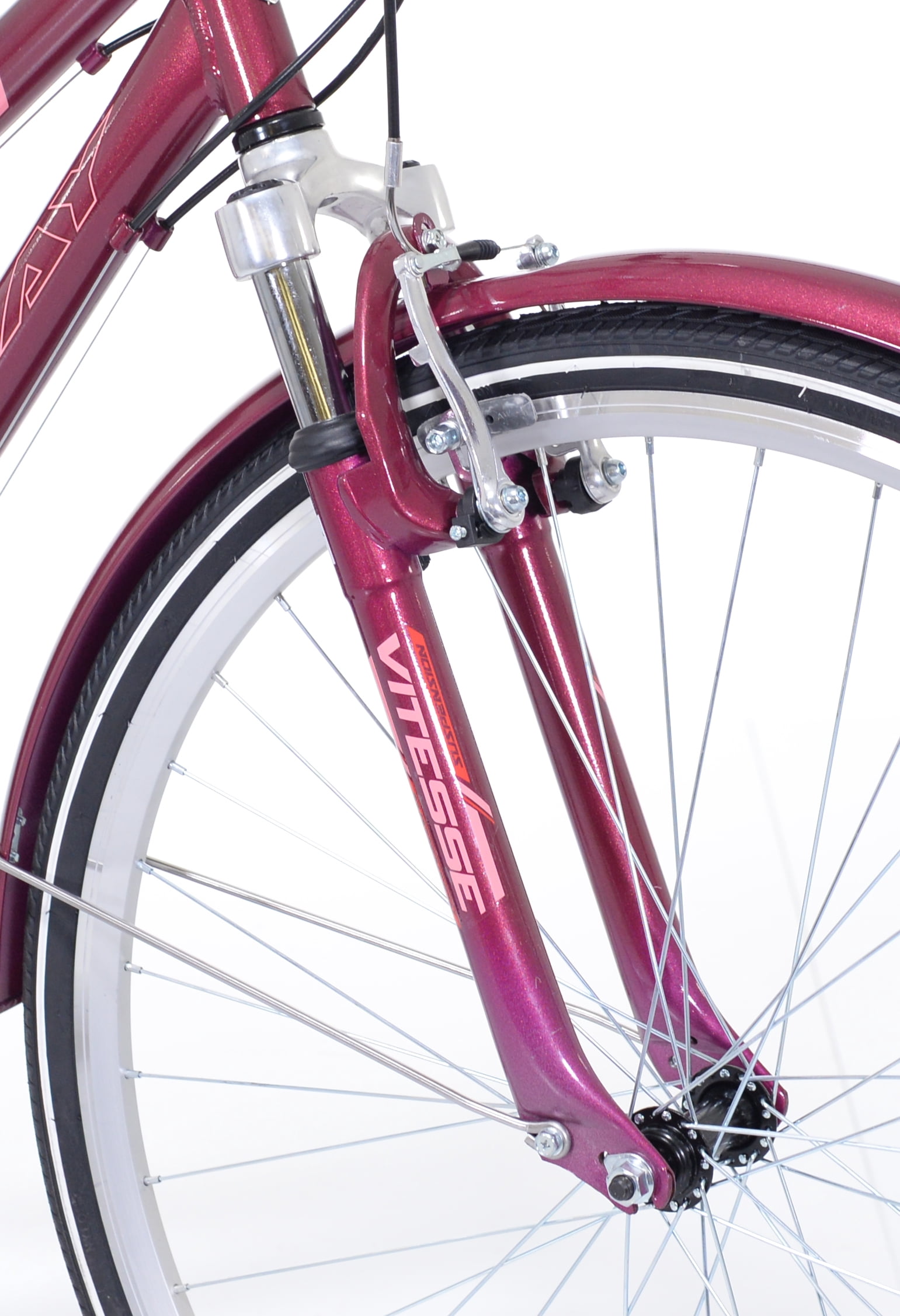 700C Kent Ridgeway Adult Bicycle, Burgundy