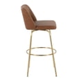 thumbnail image 5 of Toriano 30" Fixed-Height Bar Stool, Bar Chairs, Swivel Bar Stools, Bar Stools Set of 2, 5 of 6