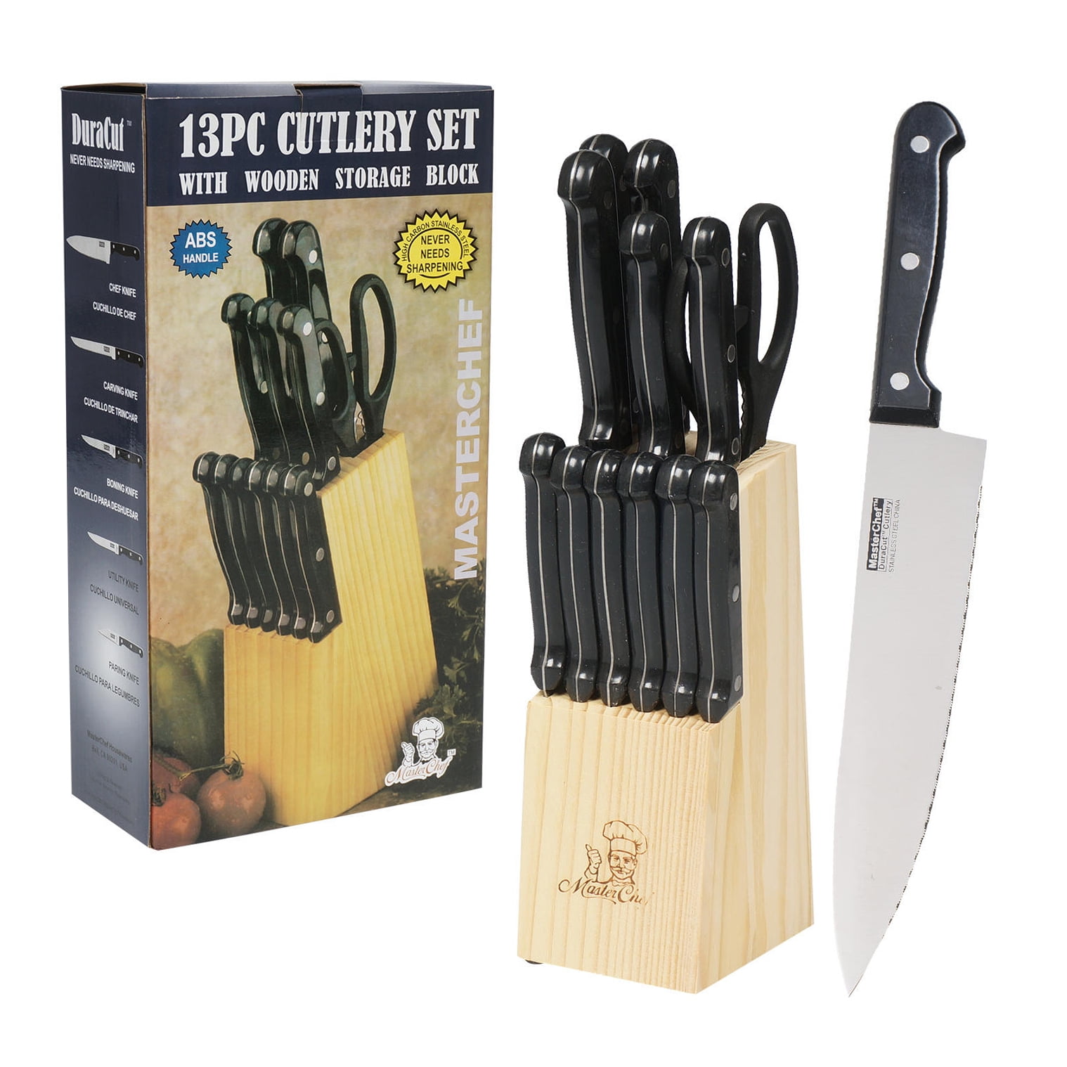 masterclass knife block