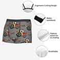 thumbnail image 6 of Bingfone Cartoon Tractor Men'S Underwear - Casual Stretch Boxer Briefs-X-Large, 6 of 9