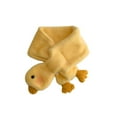 thumbnail image 4 of AWZXDE Winter Kids Scarf With Cartoon Goose Design Soft Thickened Warm Neck Wrap Cute Windproof For Children Cold Weather 2-8 Years Yellow, 4 of 5