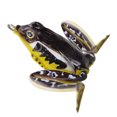 Simulated Soft Frogs Baits Topwater Frogs Lures with Hook Frogs 5cm Artificial Crankbait Lures Swimbait Fishing Lures