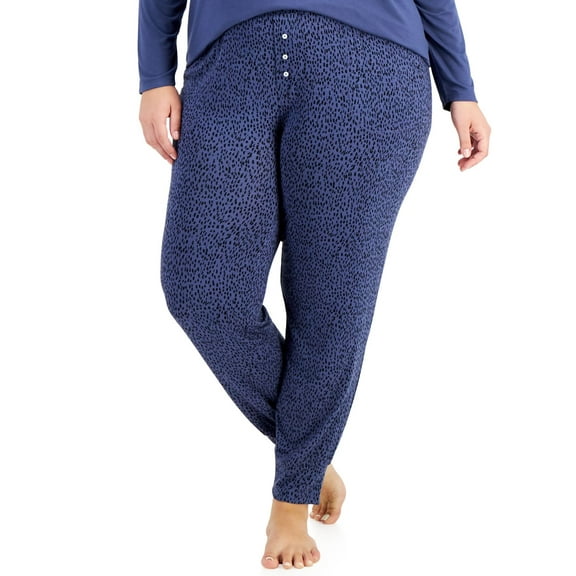 Alfani Womens Essential Jogger Pajama Pants