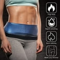 thumbnail image 2 of Vaslanda 2 Pieces Waist Trimmer for Women Sweat Waist Trainer Workout Belt Stomach Wraps, 2 of 7