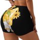 thumbnail image 1 of Fotbe Sunflower Gnomes 3 Shorts Sin Costuras – Shorts Deportivos de Cintura Alta para Mujer, Elásticos para Gimnasio, Yoga, Running o Ciclismo-X-Large, 1 of 8