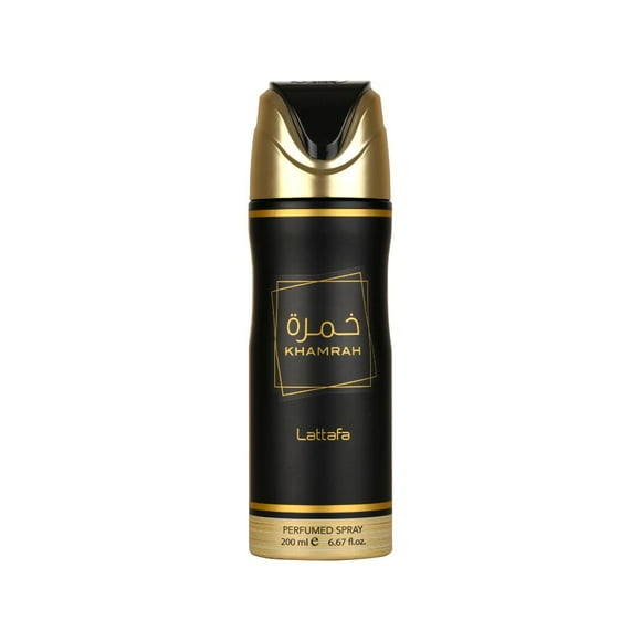 Spray desodorante perfumado Lattafa Khamrah para unisex, 200 ml