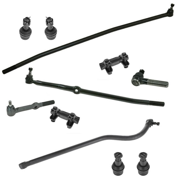 TRQ Ball Joint Tie Rod End Drag Link Trac Bar of 11 for 94-97 Ram 2500 3500 4WD PSA59302 Fits select: 1994-1997 DODGE RAM 2500, 1994-1997 DODGE RAM 3500