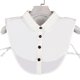 thumbnail image 1 of Blusa desmontable con cuello falso profesional, medias camisas con cuello en la punta, 1 of 2