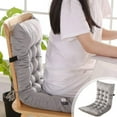thumbnail image 1 of POINTERTECK Coussin de Chaise Extérieur Gris 15.75” x 31.55” Imperméable, 1 of 9