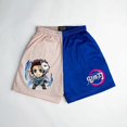 thumbnail image 3 of Demon Slayer Anime Shorts Kawaii Manga Cartoon 3D Print Gym Shorts Quick Dry Mesh Casual Short Pants to Fitness Jog Daily Unisex, 3 of 4