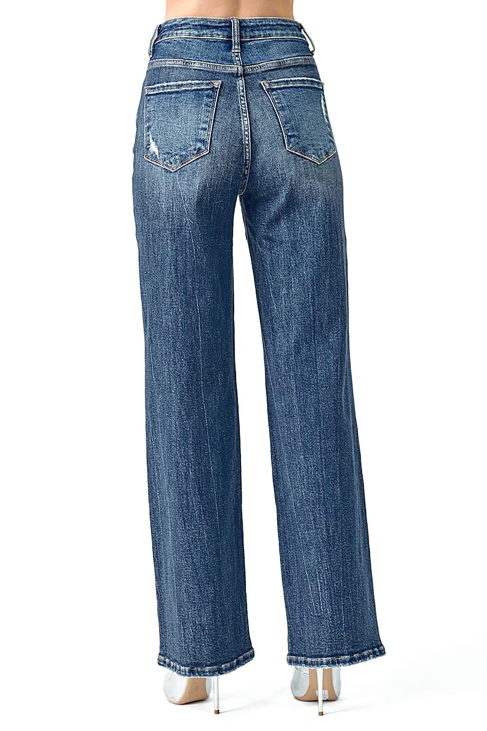 【YOURNUS】X Punching Wide Denim Pants YOURNUS】X Punching Wide Denim Pants (YOURNUS/デニム