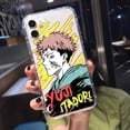 thumbnail image 5 of Funda de teléfono de TPU suave para IPhone, 13, 12, 11, 14 Pro Max, 15 Pro Max, XR, X, XS, Anime japonés, Jujutsu, Kaisen, Satoru, Gojo, Yuta, 5 of 5