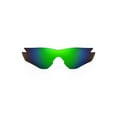 thumbnail image 2 of Walleva Emerald Polarized Lenses And Fluorescent Green Earsocks For Oakley M2 Sunglasses, 2 of 4