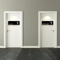 thumbnail image 2 of Signs Bathroom Restroom Sign Toilet Door Signage Signboard Gentlemen Business Restroomsdecor Symbol Men Plateladies, 2 of 7