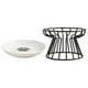 thumbnail image 3 of Comedero elevado para perros y gatos con soporte para todas las razas, tamaño pequeño y mediano. Negro, 3 of 9