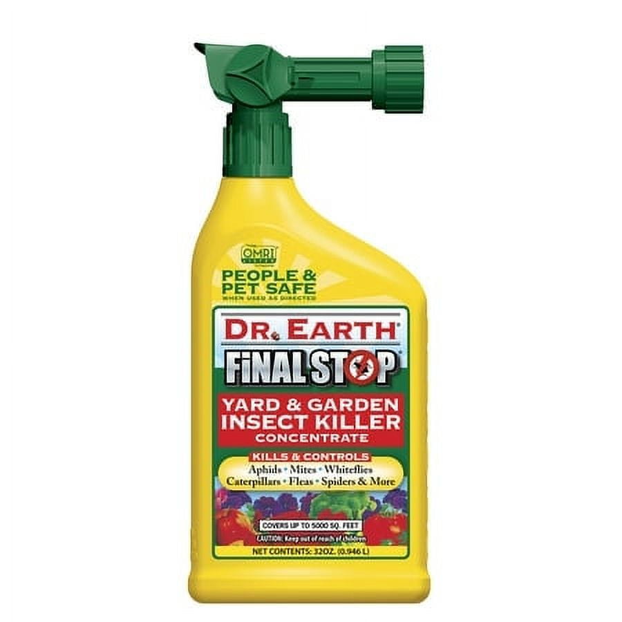 Dr. Earth Organic & Natural Final Stop Yard & Garden Insect Killer, 32 oz RTS