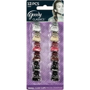 Goody Classics Assorted Small Claw Clips 04896 12 count