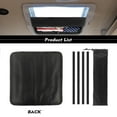 thumbnail image 7 of XYZCANDO Bear American Flag Skylight Shade RV Skylight with Hook And Loop Camper Window Cover Foldable Winnebago Sun Shield Shade for Roof RV Accessories for Inside Black, 7 of 7