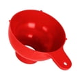 thumbnail image 5 of Miyuadkai 3pc Kitchen Canning Funnel Set, Plastic Wide Mouth Funnel, Home Canning Essentials for Preserving Fruits Vegetables and Sauces, 5 of 8