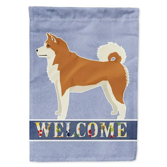 Carolines Treasures CK3571GF Akita Welcome Garden Size Flag