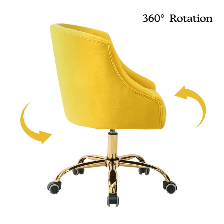 Mustard yellow desk chair new arrivals