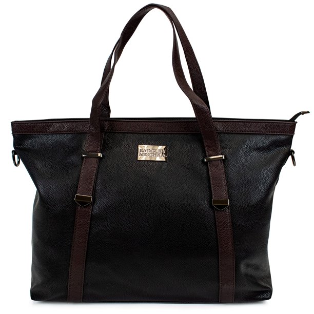 Bolso Tote de Cuero Vegano Badgley Mischka Anna XL para Fin de Semana