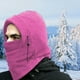 thumbnail image 5 of Mascarilla de cuello con capucha a prueba de viento espesar cálido bombardero sombrero polar para senderismo esquí, 5 of 7