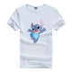 thumbnail image 3 of Disney-camisetas con estampado de Lilo & Stitch para mujer, blusa blanca Kawaii, blusas holgadas de manga corta, 3 of 4