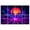 Color 2, variant on 8 Pack Art Acoustic Panels Sound Absorbing Retro wave synthwave vaporwave skyline scenery landscape Decorative Soundproof Wall Panels Self Adhesive for Recording Studios Office 48"x32"