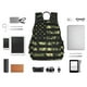 thumbnail image 4 of Disketp American Flag Camo Mochila Ligera e Impermeable, Mochila de Día Resistente para Viajes, Senderismo y Uso Diario para Hombre y Mujer, 4 of 7