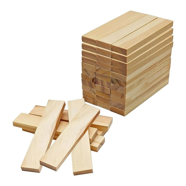 TISHITA Wood Stacking Building Blocks Early Education Toy Fine Motor Skill Enhances Hand 50pcs