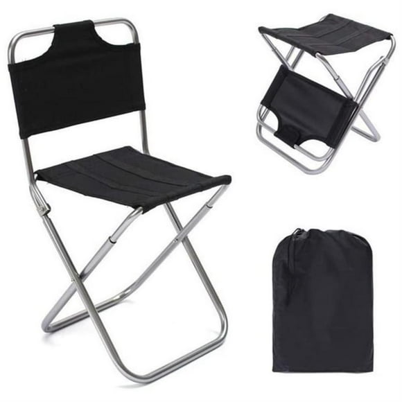 Silla de camping portátil al aire libre,Silla de camping portátil al aire libre Taburete de pesca Silla plegable Rendimiento incomparable