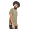 thumbnail image 2 of Expert Brand USA-Made Men's Siro Activewear Crewneck T-Shirt, Olive, Large, 2 of 6