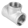 thumbnail image 2 of 1 Uds. Conector adaptador de tubo en T de 3 vías de acero inoxidable 304 DN32 1-1/4", 2 of 10