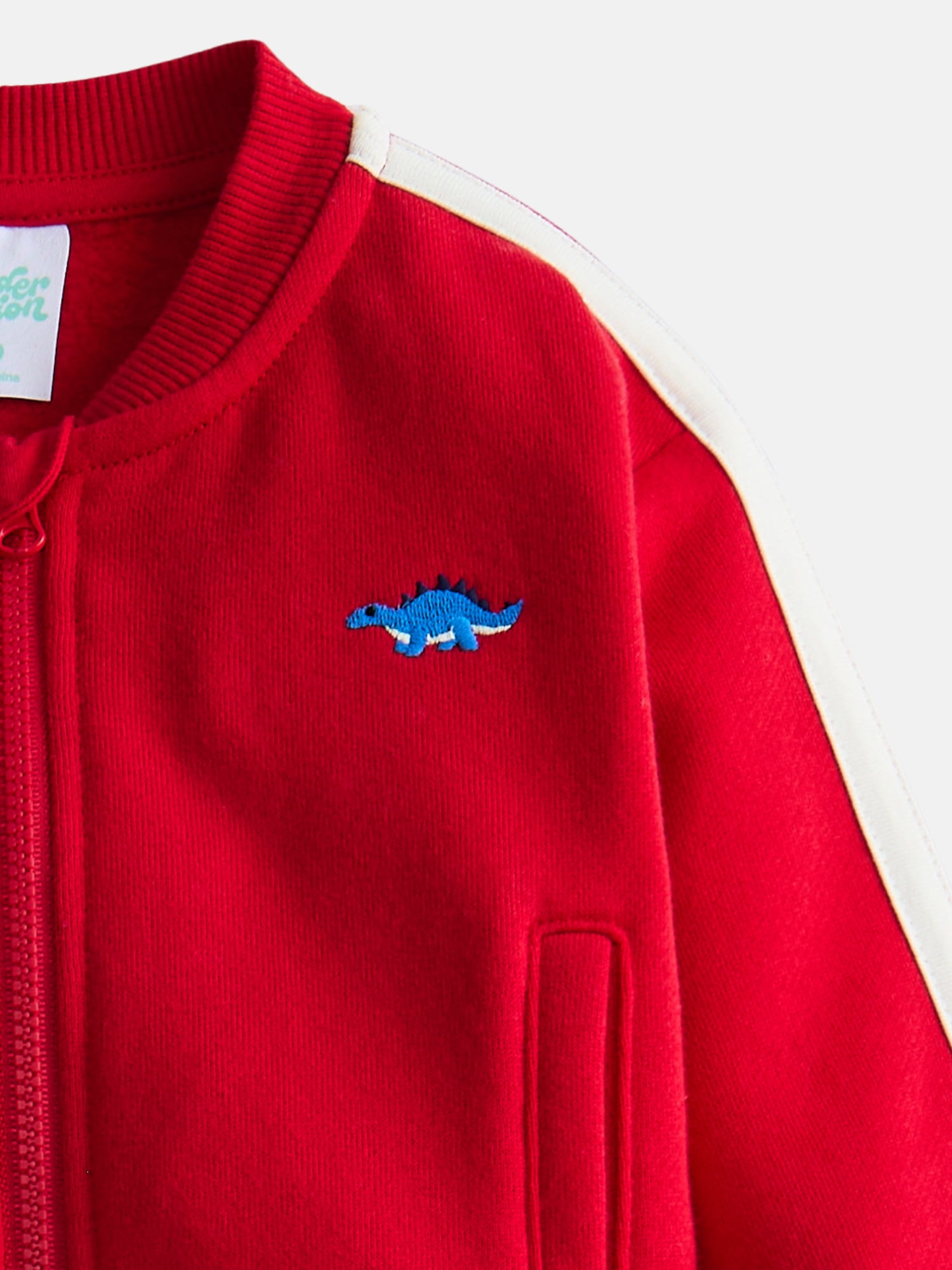 Wonder Nation Baby Boys Long Sleeve Full-Zip Tracksuit, 2 Piece, Sizes 0/3M-24M