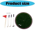 thumbnail image 5 of Misright Miniature Golf Toy Set For Doll House Wood Club Metal Base Craft Model Project, 5 of 8