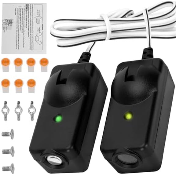 41A5034 Garage Door Sensor Replacement Compatible with Liftmaster, Craftsman, Chamberlain Openers Made After 1997, 41A5034 Garage Safety Sensor Kit Replace G801CB-P, No Bracket
