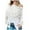 White, variant on Women's Sweater Scarf with Sleeves – Knitted Cable Wrap Shawl Cape, Solid Color Wool Hollow Lengthening Double Sleeve Multi-Use Crochet Fashion Scarf for Autumn Winter Outdoor Casual Wear