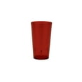 thumbnail image 2 of G.E.T. Heavy-Duty Shatterproof Stackable Plastic Tumbler Cups, BPA Free, 12 Ounce, Red (Set of 12), 2 of 3