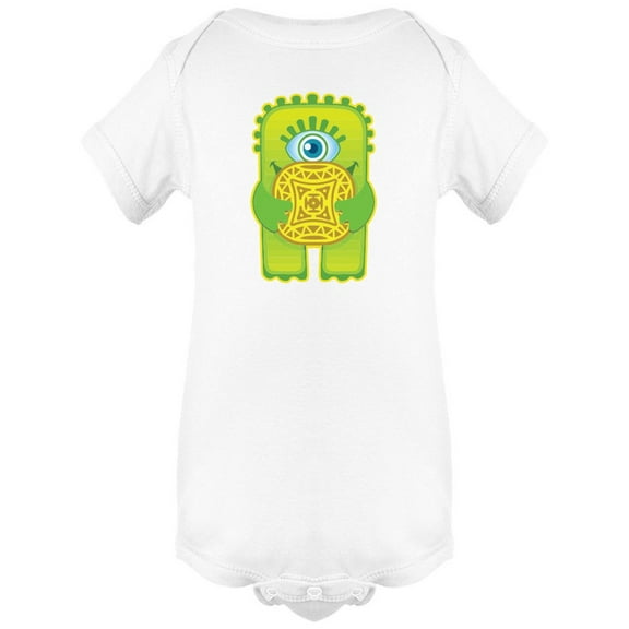Monster With Gold Coin Bodysuit Infant -Image by Shutterstock,  6 Months