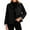 Black, variant on Plaid Patchwork Women Long Sleeve Lapel Single Breasted Jacket Trench Coat