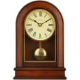 thumbnail image 3 of Bulova B7467 Hardwick Clock, Walnut Brown, 3 of 4